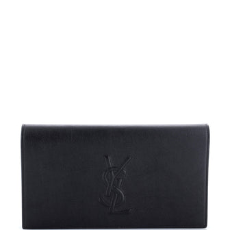 Saint Laurent Belle de Jour Clutch Leather Large