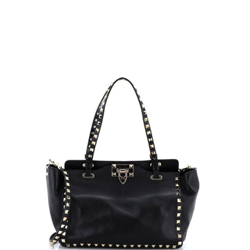 Valentino Garavani Rockstud Tote Soft Leather Small