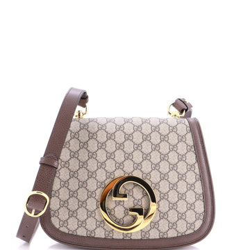 Gucci Blondie NM Top Handle Bag GG Coated Canvas Medium