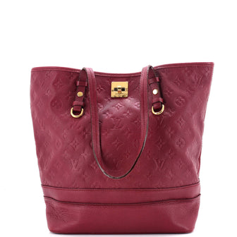 Louis Vuitton Citadine Handbag Monogram Empreinte Leather GM