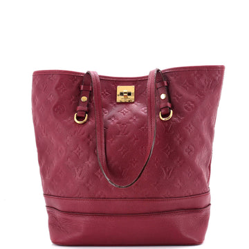 Louis Vuitton Citadine Handbag Monogram Empreinte Leather GM