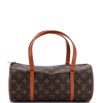 Louis Vuitton Papillon Handbag Monogram Canvas 30
