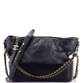 Chanel Gabrielle Hobo Quilted Aged Calfskin Medium