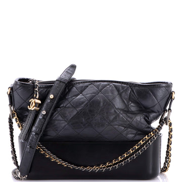 Chanel Gabrielle Hobo Quilted Aged Calfskin Medium