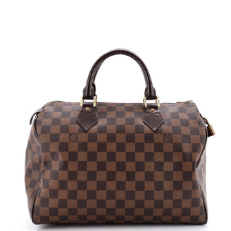 Louis Vuitton Speedy Handbag Damier 30
