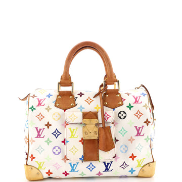 Louis Vuitton Speedy Handbag Monogram Multicolor 30