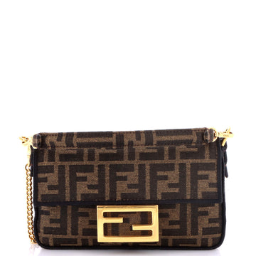 Fendi Baguette NM Bag Zucca Canvas Mini