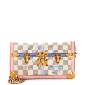 Louis Vuitton Weekend Pochette Limited Edition Damier Summer Trunks