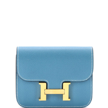 Hermes Constance Slim Wallet Evercolor