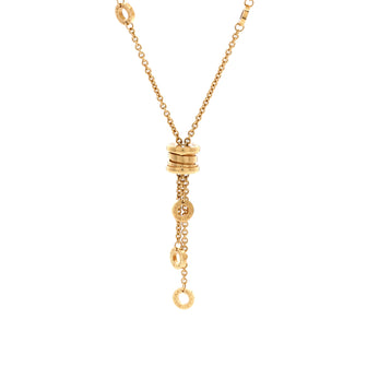 Bvlgari B.Zero1 3 Charm Necklace 18K Yellow Gold
