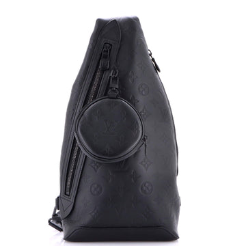 Louis Vuitton Duo Sling Bag Monogram Shadow Leather