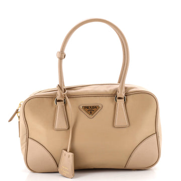 Prada Re-Edition 1978 Bauletto Bag Re-Nylon with Saffiano Leather Medium