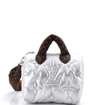 Louis Vuitton Speedy Bandouliere Bag Monogram Quilted Econyl Nylon 25