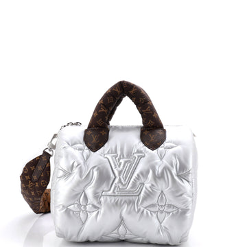 Louis Vuitton Speedy Bandouliere Bag Monogram Quilted Econyl Nylon 25