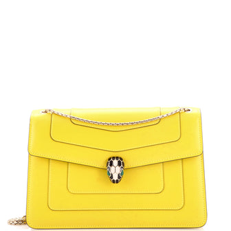 Bvlgari Serpenti Forever Shoulder Bag Leather Medium