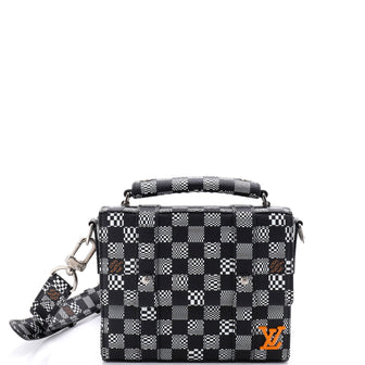 Louis Vuitton Flap Soft Trunk Messenger Bag Limited Edition Distorted Damier