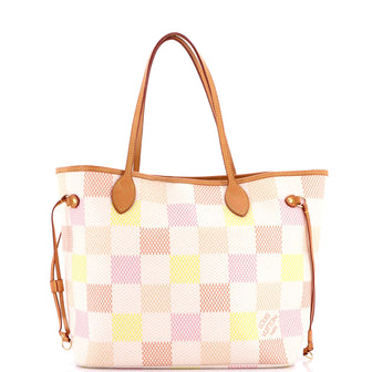 Louis Vuitton Neverfull NM Tote Limited Edition Damierlicious Giant MM