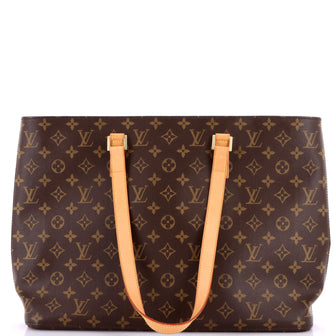 Louis Vuitton Luco Handbag Monogram Canvas