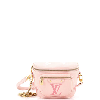 Louis Vuitton Bum Bag Bicolor Monogram Empreinte Giant Mini