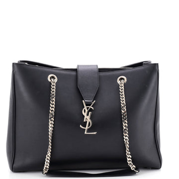 Saint Laurent Classic Monogram Shopper Leather Large