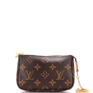 Louis Vuitton Pochette Accessoires Monogram Canvas Mini