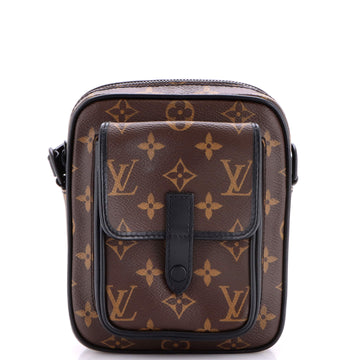 Louis Vuitton Christopher Wearable Wallet Macassar Monogram Canvas