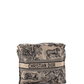Christian Dior DiorTravel Zipped Pouch Printed Technical Fabric