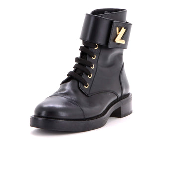 Louis Vuitton Women's Wonderland Flat Ranger Boots Leather