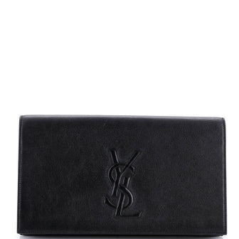 Saint Laurent Belle de Jour Clutch Leather Large
