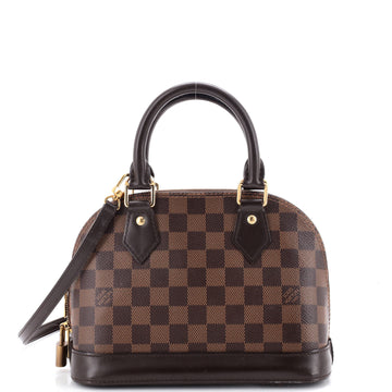 Louis Vuitton Alma Handbag Damier BB