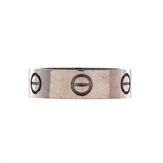 Cartier Love Band Ring 18K White Gold
