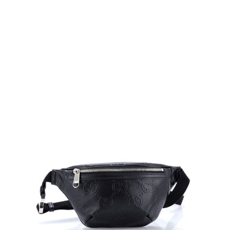 Gucci Belt Bag GG Embossed Perforated Leather Small