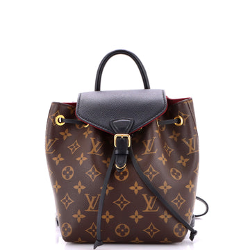 Louis Vuitton Montsouris NM Backpack Monogram Canvas with Leather BB