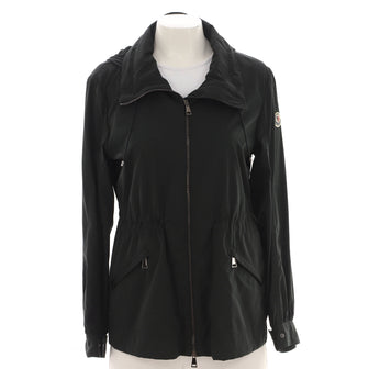 Moncler Women's Enet Short Parka Technical Twill