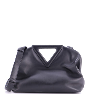 Bottega Veneta Point Shoulder Bag Leather Medium