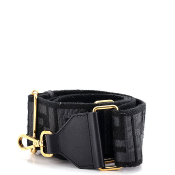 Fendi Strap You Shoulder Strap Multicolor Zucca Canvas with Leather