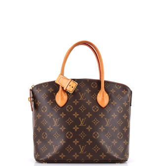 Louis Vuitton Lockit NM Handbag Monogram Canvas PM