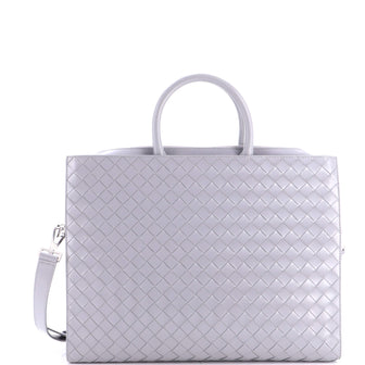Bottega Veneta Convertible Frame Briefcase Intrecciato Nappa