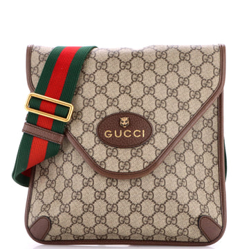 Gucci Neo Vintage Envelope Messenger GG Coated Canvas Medium