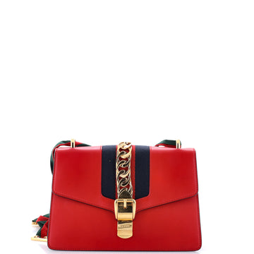 Gucci Sylvie Shoulder Bag Leather Small