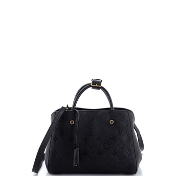 Louis Vuitton Montaigne Handbag Monogram Empreinte Leather BB