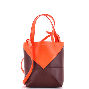 Loewe Puzzle Fold Tote Leather Mini