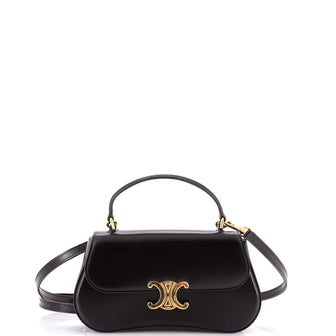 Celine Lola Triomphe Top Handle Bag Leather Teen