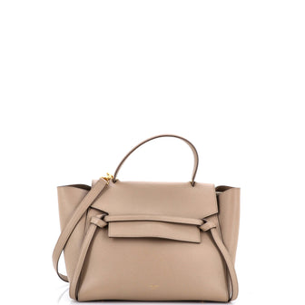 Celine Belt Bag Textured Leather Mini