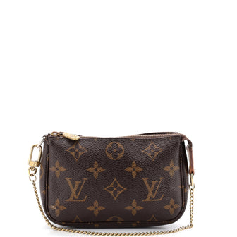 Louis Vuitton Pochette Accessoires Monogram Canvas Mini