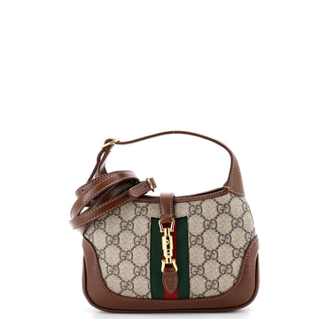 Gucci Jackie 1961 Hobo GG Coated Canvas Mini