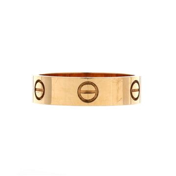 Cartier Love Band Ring 18K Yellow Gold