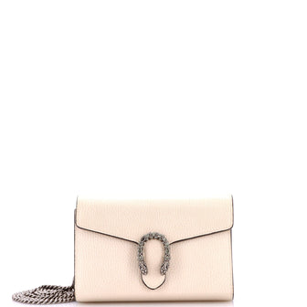 Gucci Dionysus Chain Wallet Leather with Embellished Detail Small
