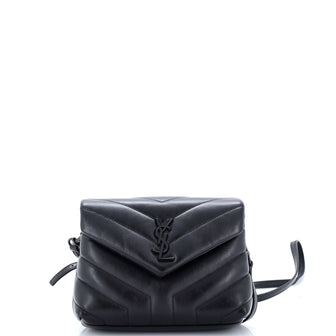 Saint Laurent Loulou Shoulder Bag Matelasse Chevron Leather Toy