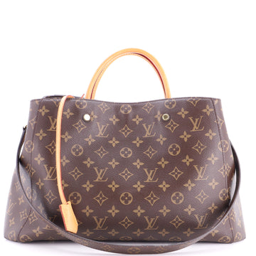 Louis Vuitton Montaigne Handbag Monogram Canvas GM